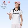 Camel Women's American Retro Ice-Feel Polo T-Shirt