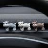 Car Air Freshener Vent Decoration Ornament Cute Puppy Sherari High-End Perfume Diffuser Stone Gift