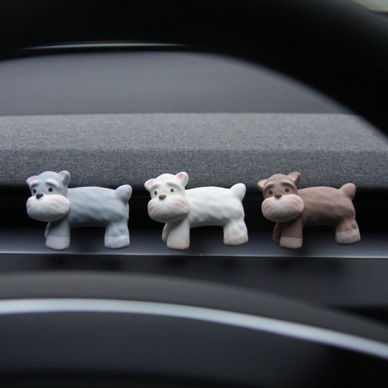 Car Air Freshener Vent Decoration Ornament Cute Puppy Sherari High-End Perfume Diffuser Stone Gift