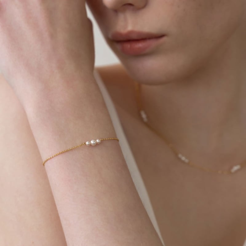 Dawn of Me Petite Pearl Chain Bracelet