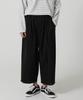 Jikeulib Adjustable Waistband Pintuck Balloon Wide Pants
