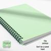 Retro Morandi A5 Spiral Notebook - Loose-Leaf Student Homework Notebook