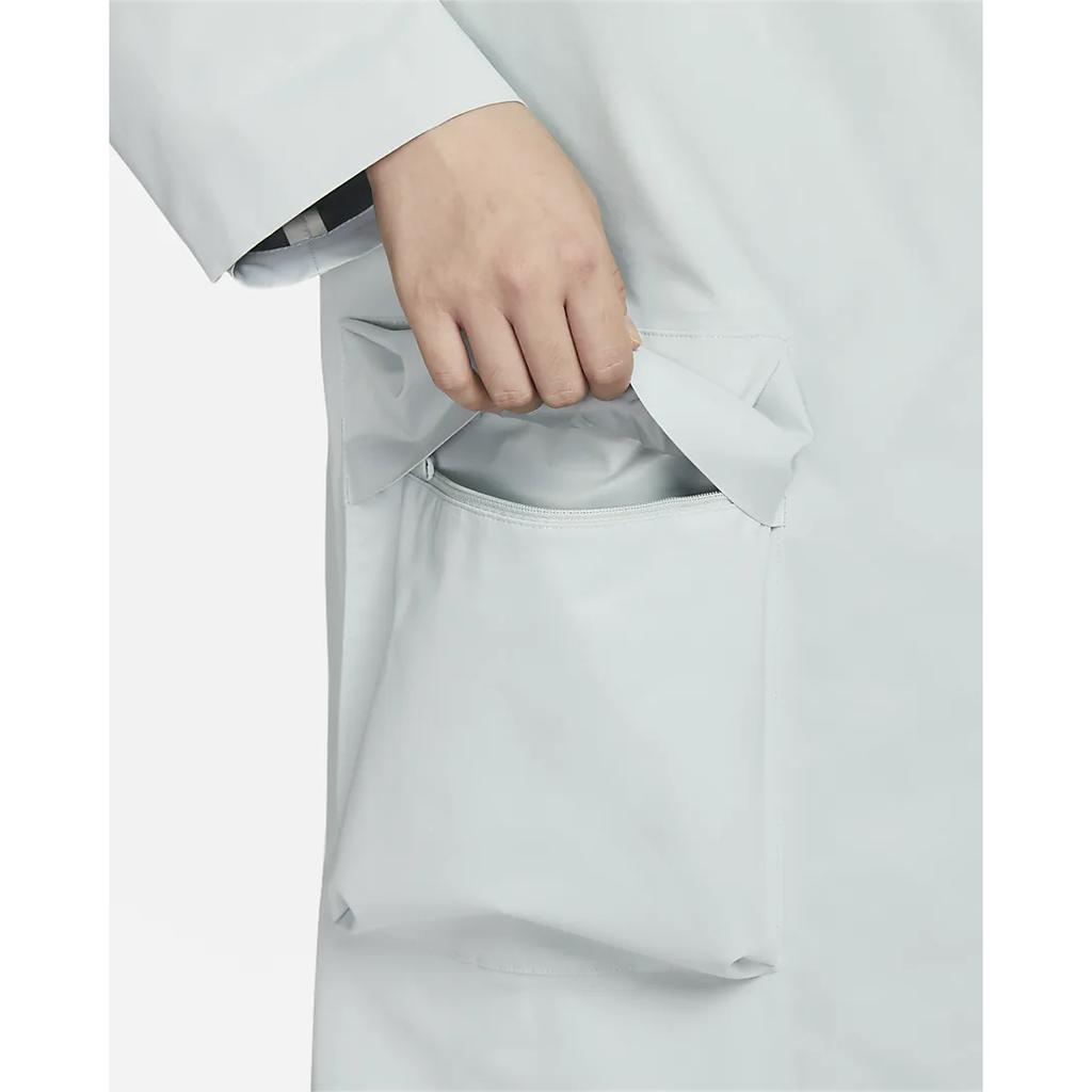 New Nike Trench Coats Women's Light Silver DV8231-034