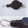 Adjustable Height Retractable Flower Basket Hooks Bird Cages Indoor Outdoor Hanging Flower Basket Hook Heavy-Duty