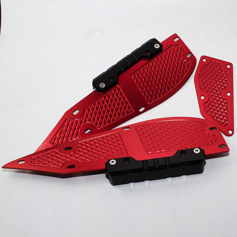 6-Piece Foot Pedal Pad Set for Yamaha XMAX300/XMAX250 Motorcycles