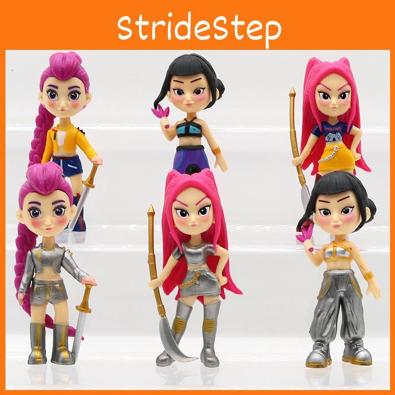 Kpop Demon Hunters Plastic Anime Action Figures For Collectors And Kids