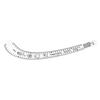 French Curve Ruler Fashion Pattern Making Tool for Sewing and Durable