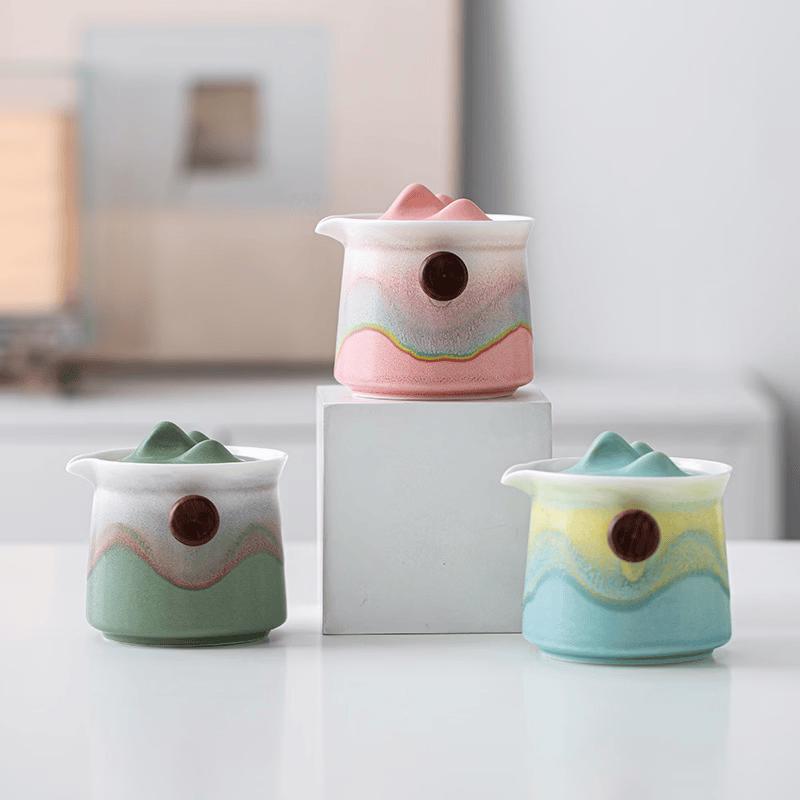 Cha Xun Portable Ceramic Quick Tea Set