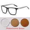 Modische Sonnenbrille Herren Damen Aluminium Magnesium Fahrer Quadratisch Korrekturbrille 0 -0,5 -1,0 -2,0 Bis -5,0