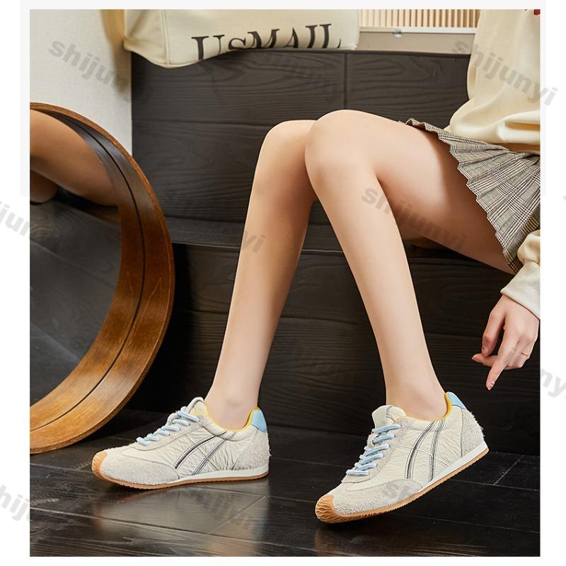 Fashion Women's Casual Shoes 2025 Spring Summer Fashion Cross Tied Non Slip Sneakers Lightweight Comfortable Flats Zapatillas De Deporte