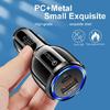 Total 30W Intelligent Car Charger 2-Port Rapid Car Charging Solution Car Fast Charging Adapter Support QC3.0 Charging