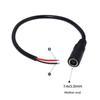 High Quality DC7.4x5.0mm Female To 2Pin Power Cable 18AWG 2x0.75mm2 Power Wires for Laptop Charger Supports Up To 120W