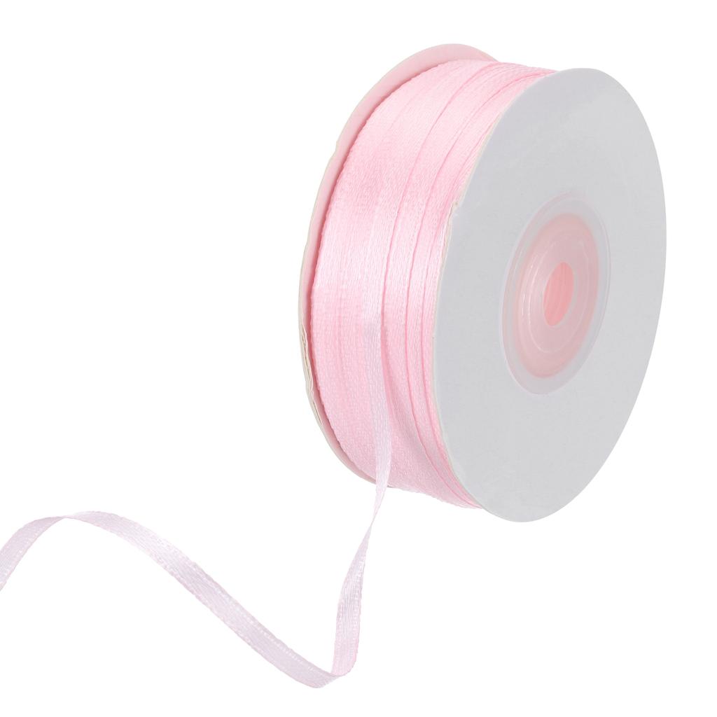 Satin Ribbon Double Face Polyester Satin Ribbon for Gift Wrapping Crafts Wedding Party Decorations 1/8 Inch x 100 Yards