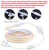 110V 220V Super Bright COB LED Strip with Switch FOB Tape Ribbon EU US Plug 35M 30M 20M 15M 10M 5M Neon Lights For Kitchen Room