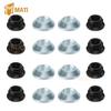 MATI 8pcs M10x1.25 Lug Nuts Flat Tapered for Yamaha Banshee 350 Raptor 350 Warrior 350 Grizzly 600 Raptor 660R for Honda ATC200X