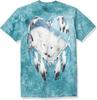 The Mountain Men's Wolf Heart T-Shirt Dreamcatcher