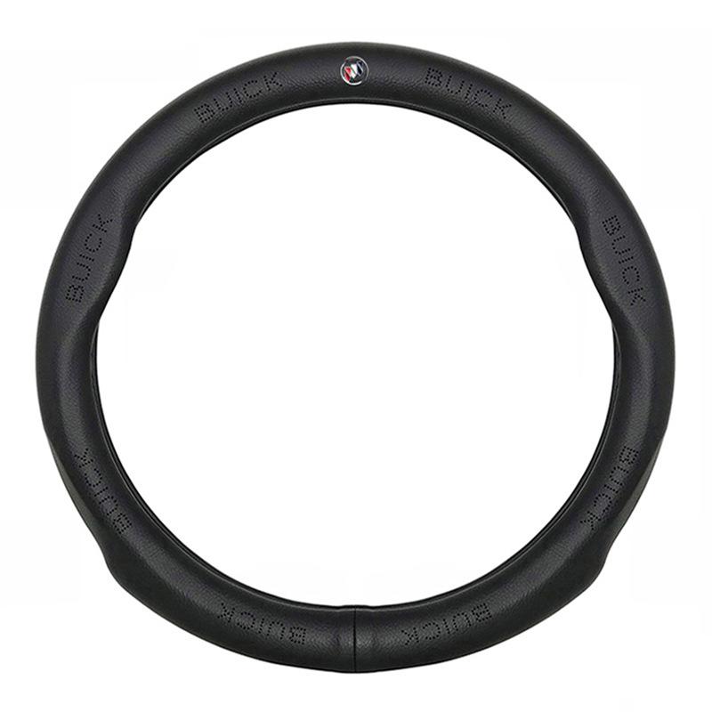 Leather Steering Wheel Cover for Buick: Compatible with Excelle, Regal, Encore, LaCrosse, Verano, GL8