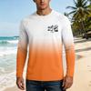 Men's Long Sleeve Outdoor Shirt UPF50 Plus Sun Protection Breathable Lightweight Loose Fit Summer Casual Top
