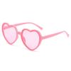 Retro Uv400 Protection Heart-Shaped Sunglasses Halloween Cosplay Party Glasses Summer Heart Sunglasses For Women
