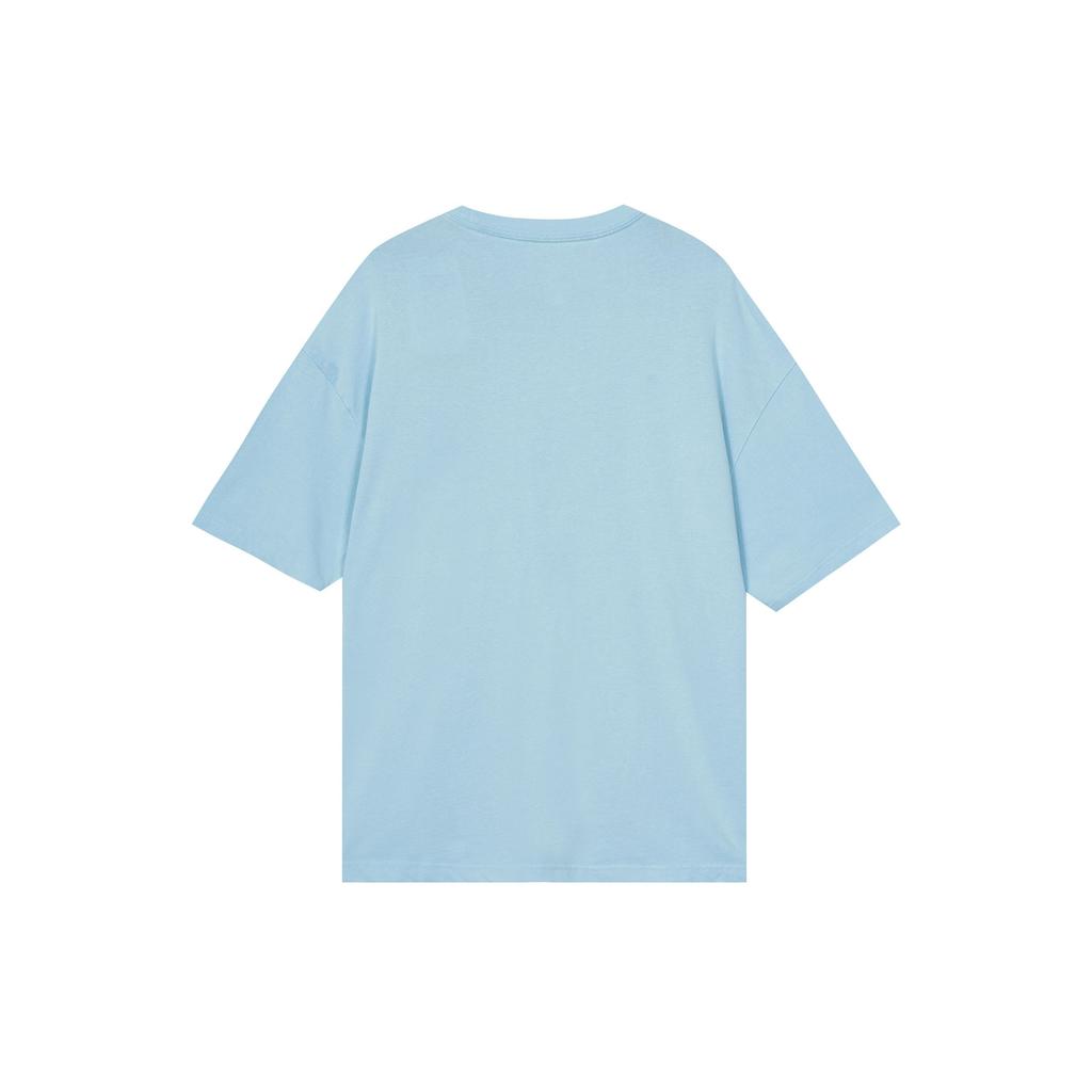 Jordan Flight Essential Logo Print Loose Short Sleeve Drop Shoulder T-Shirt Men Tops Light-Teal DZ0605-425