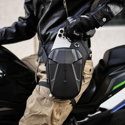 Αδιάβροχη Τσάντα Ποδιού Μοτοσικλέτας Τσάντα Crossbody για Οδήγηση Μοτοσικλέτας Ανδρική Τσάντα Crossbody Μέσης και Στήθους για Αναβάτη