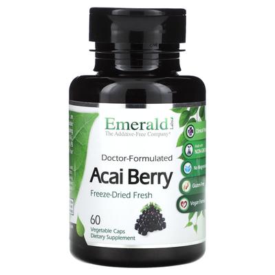 Emerald Laboratories, Acai Berry, 60 Veggie Capsules