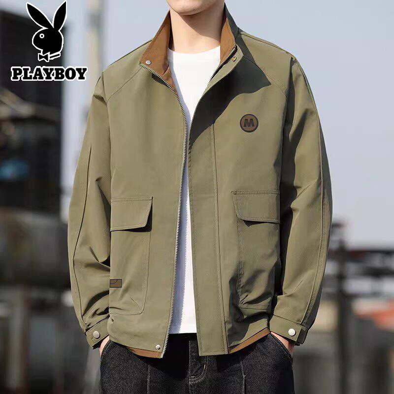 

Мужская рабочая куртка PLAYBOY большого размера с воротником-стойкой 2XL