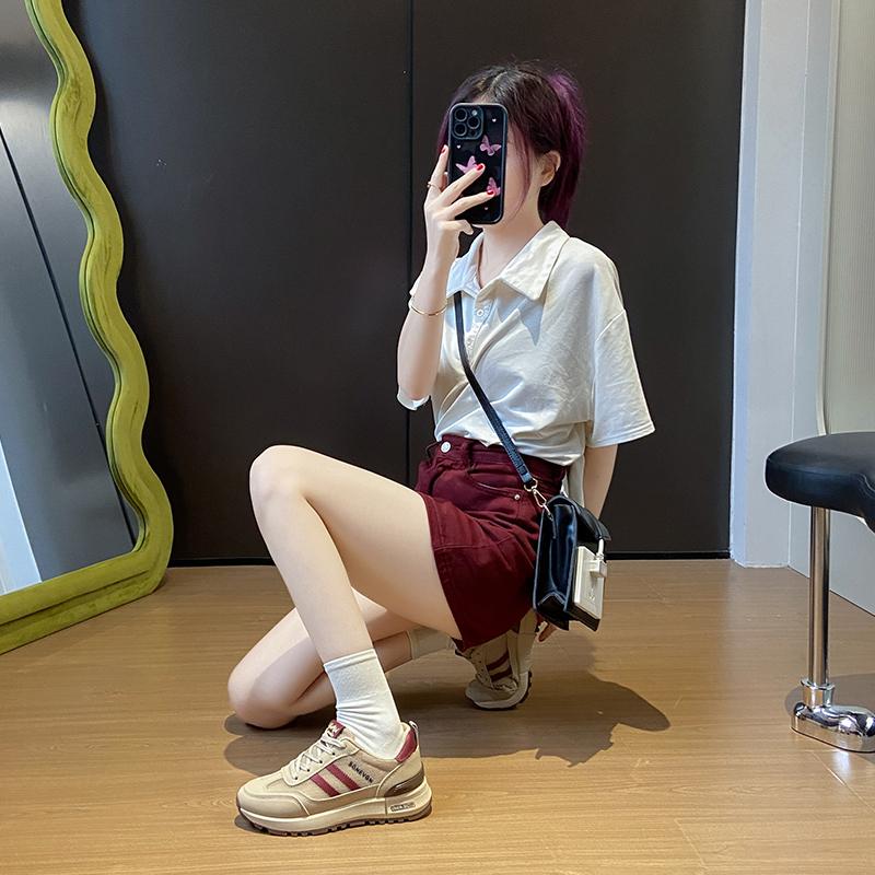 Fashion Mesh Classic Trendy Women's Casual Sneaker Breathable Outdoor Women Running Shoes tenis de mujer baskets femme Skate shoes