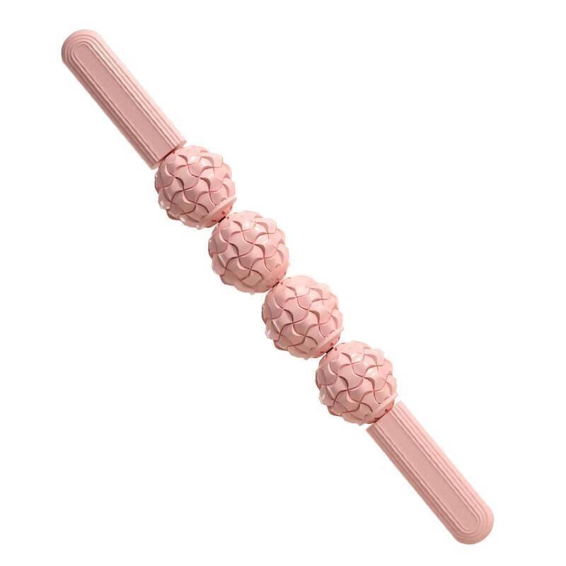 4-Wheel Spiked Muscle Massage Roller