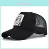 Casquette de baseball brodée de requin mignon, réglable, en coton, décontractée, motif dessin animé