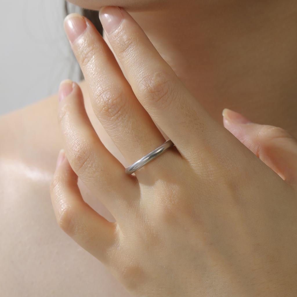 COOLTIME Stainless Steel O Ring New Classic Minimalist Shiny Smooth Rings for Women Bag Sewing Accessories Jewelry