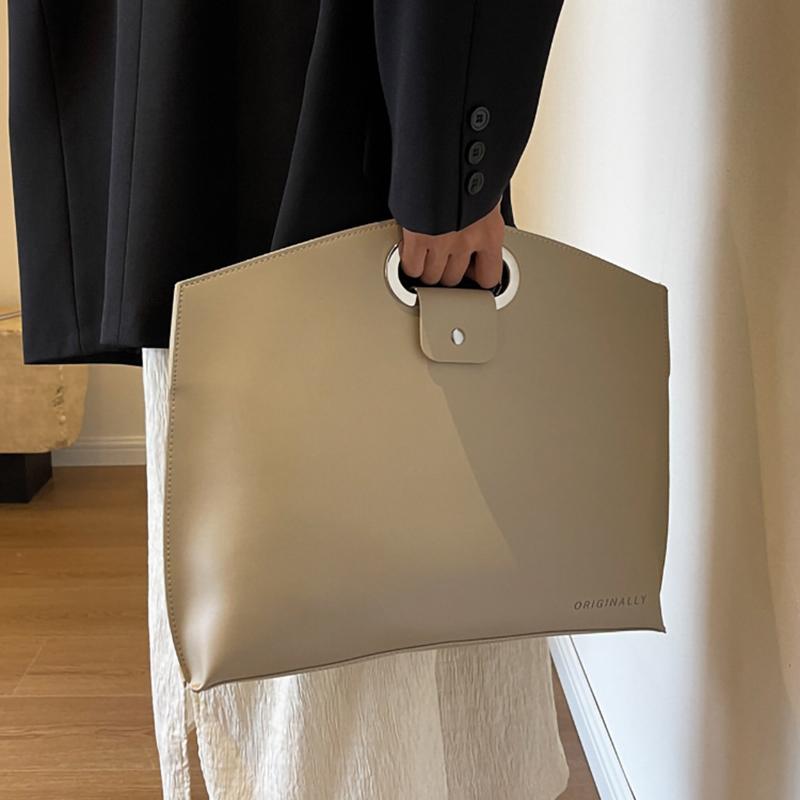 Retro Pendlerhandtaschen für Damen, neue Tragetaschen aus weichem Leder mit großer Kapazität, Sommer, einfache, vielseitige, quadratische Handtasche