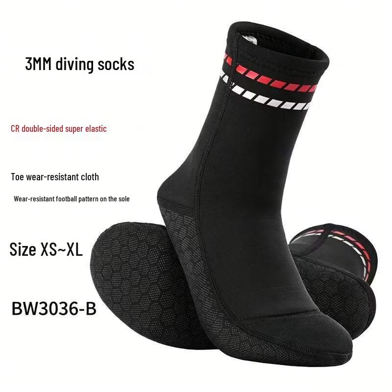 OLOEY 3mm Neoprene Thermal Dive Socks M (38-39)