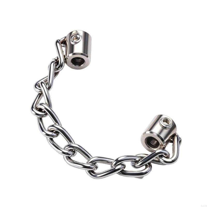 Adjustable Drain Cleaning Snake Corrosions Resistant Drain Auger Chain Cleaner Drain Cleaner With Connector Clog Tool M4YD