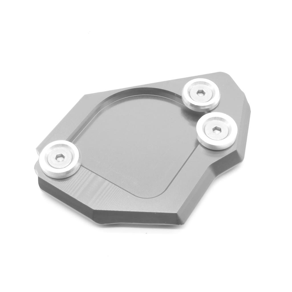 CNC Billet Aluminum Kickstand Foot Plate Side Stand Pad for BMW F650GS 07-14
