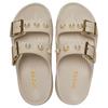 Crocs Classic Cloud Comfort Decorative Slide Sandals Women Sandals Beige Gold 215573-2TC