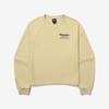 3 Choice Semi Crop Small Graphic Sweatshirt Fs2pog3152f