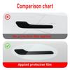 4pcs Premium Door Handle Protective Film for Tesla Model 3/Y Easy to Install, Right Side Car Styling Accessory, Durable Paint Protection