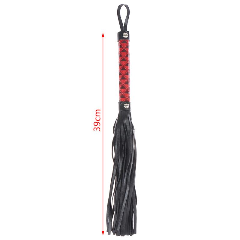 Outdoor Non Slip Leather Braided Horse Racing Whip Equestrian Riding Crops NEW