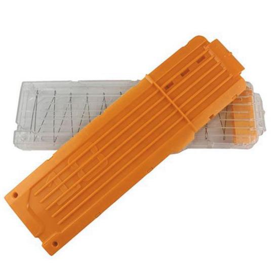 Kids Quick Reload 18 Darts Bullet Ammo Clip Magazine for N-Strike Elite Toy