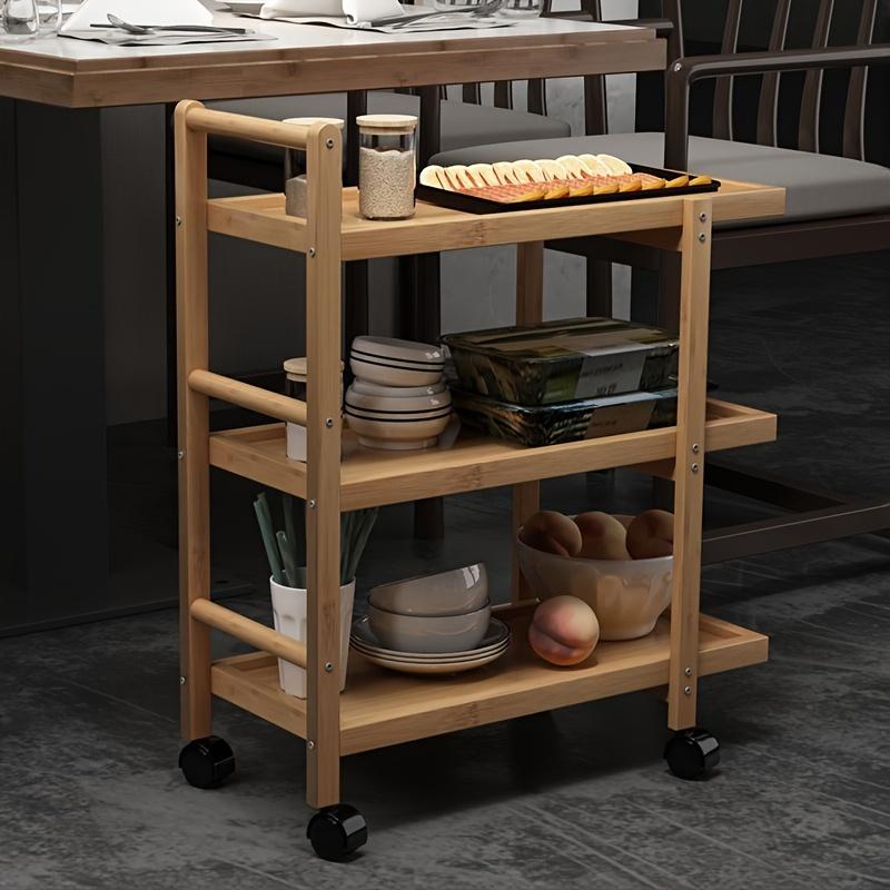 Carrito de Servir para Cocina Comercial y Hot Pot con Ruedas Bloqueables | Restaurante, Hogar