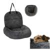 Protective Dog Bed for Car, Calming Dog Bed for Car, Washable Dog Sofa Seat, Travel Foldable Pet Car Bed (M/L/XL)