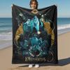 1PC The Lord of the Rings Outdoor Flannel Blanket Soft Plush Decor for Picnics, camping,Bedroom, Playroom, Office, or Lunch Break1129A