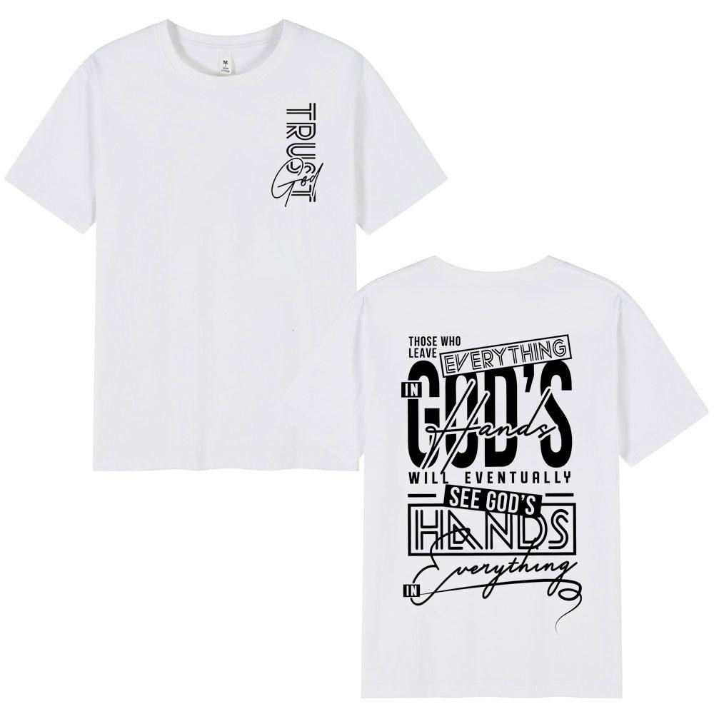 Christian Jesus Faith TShirt Streetwear Fashion ONeck Short Sleeve TShirts Unisex Unisex Summer Casual Loose 100Cotton T Shirts
