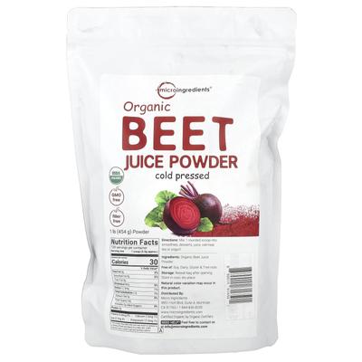 Bio Rote Bete Saft Pulver, 1 lb (454 g)