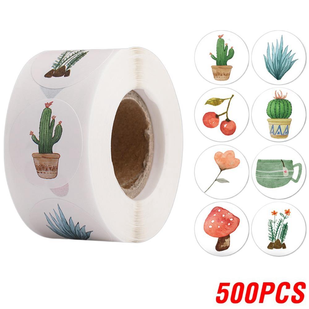 100-500pcs Cartoon Reward Sticker Children Encouragement Sealing Labels Kids Gifts Decorative Teacher Supplies Animal Sticker