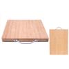 With Handle Bamboo Chopping Board Rectangle Wooden Tray Kitchen Cutting Board  Home Use