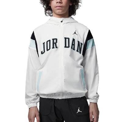 Jacket Jumpman Woven Comfortable Soft Stretch Kids Jackets White II3083-133