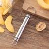 Handy Steel Fruit Pitter Peach Apple Pears Core Remover Vegetable Peeler Kitchen Gadgets Durable Durable Useful