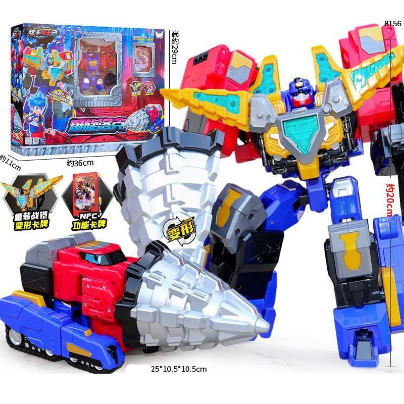 Metal Cardbot S BLASTRAIN Diesel Train Transforming Robot Car Card Toy Action Figure Transformation Model Children Gift 2025